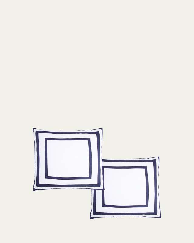 Essential Simple Square Shams, Set of 2